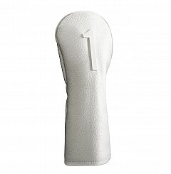 Vessel Lux Embossé Driver Headcover - White