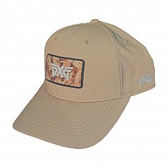 PXG Fairway Camo Patch Snapback - Tan