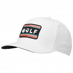 TaylorMade Sunset Golf Snapback Hat - White