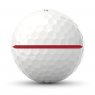 Titleist PRO V1x AIM Performance Red - White