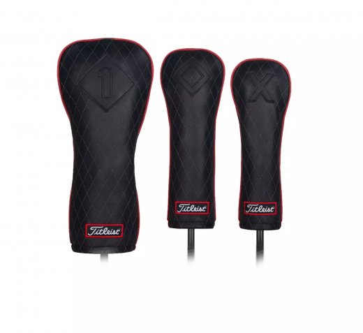 Titleist - Jet Black Leather Headcover - Driver