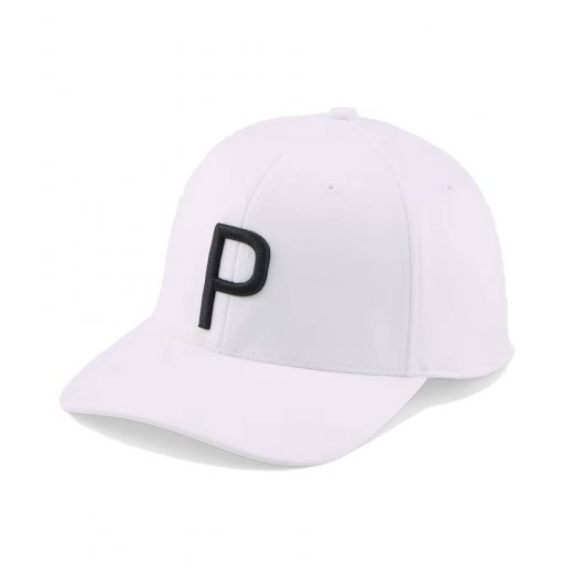 Puma P Golf Cap - White