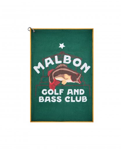 Malbon Bass Club Golf Towel