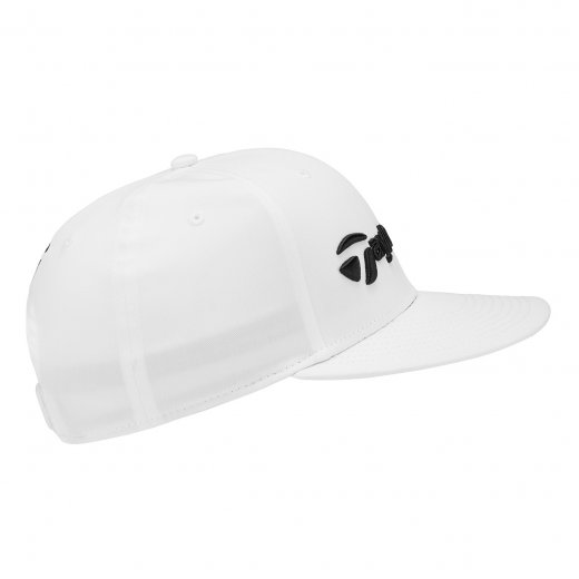 TaylorMade Evergreen Tour Flat Bill Cap - White